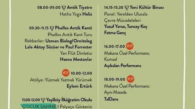 4. Kaş Tiyatro Günleri Programı Açıklandı